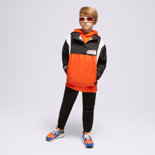 Virsjakas bērniem JORDAN JAKA JDB MVP HOODED WIND JKT BOY 95c237-023 krāsa oranža