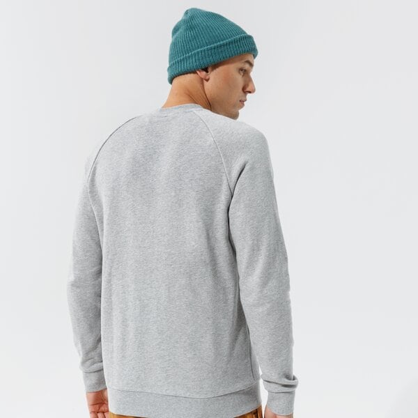 Vīriešu džemperis ADIDAS DŽEMPERIS TREFOIL CREW h06650 krāsa pelēka