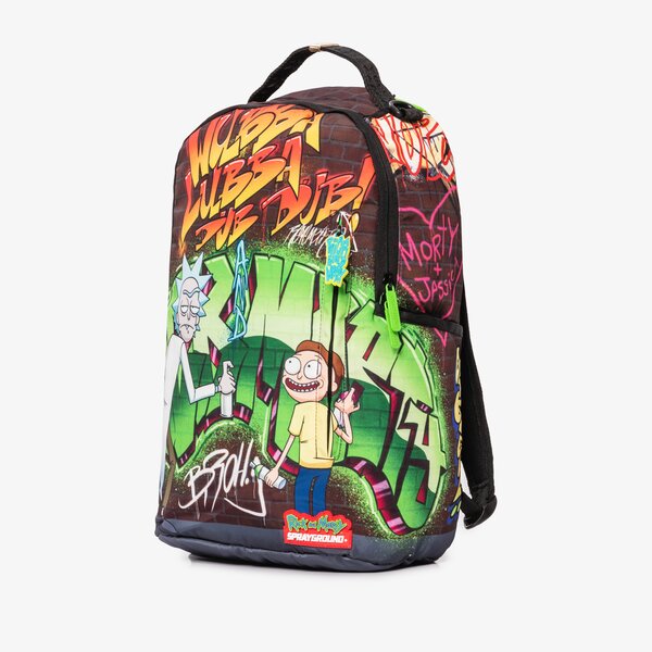 Bērnu mugursoma SPRAYGROUND MUGURSOMA RICK AND MORTY GRAFFITI DLXR 910b4090nsz krāsa daudzkrāsaina