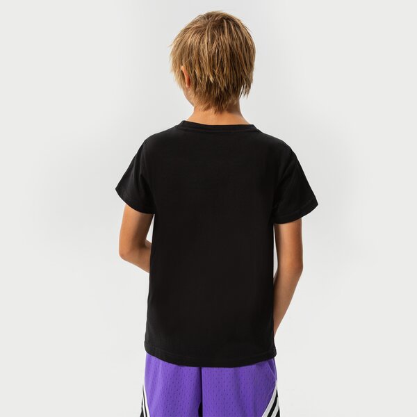 T krekli bērniem ADIDAS T-SHIRT TREFOIL TEE BOY dv2905 krāsa melna