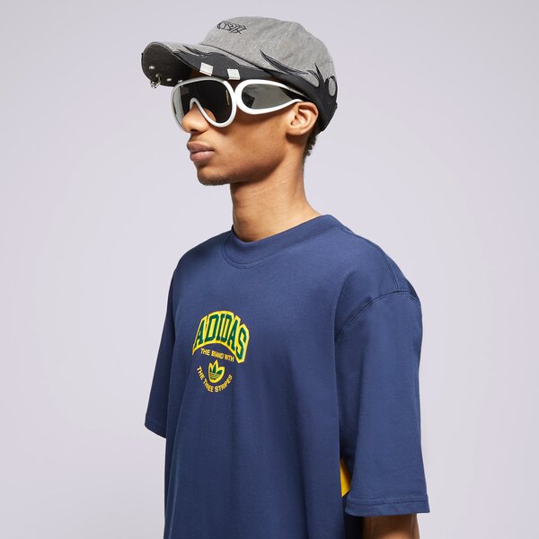 Vīriešu t krekli ADIDAS T-SHIRT VRCT SS TEE is0184 krāsa tumši zila