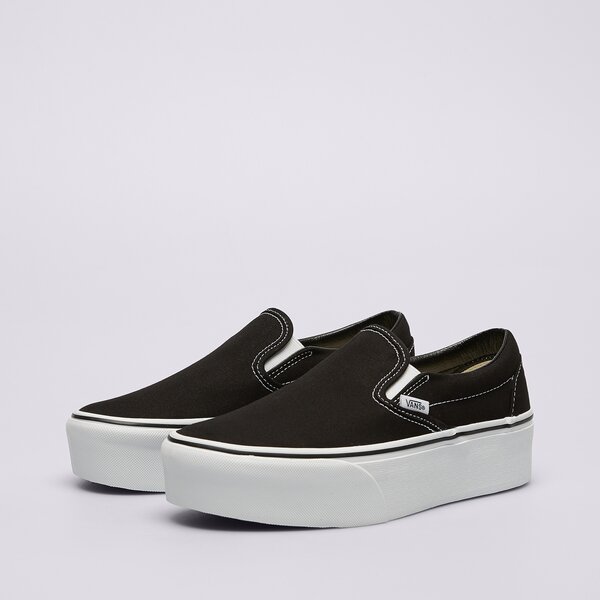 Sporta apavi sievietēm VANS UA CLASSIC SLIP-ON STACKFORM vn0a7q5rbmx1 krāsa melna