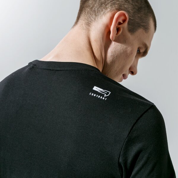 Vīriešu t krekli CONFRONT T-SHIRT BOX LOGO TEE BLK cf121tsm43002 krāsa melna