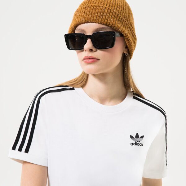 Krekli sievietēm ADIDAS 3 STRIPES CALIFORNIA T-SHIRT gn2913 krāsa balta