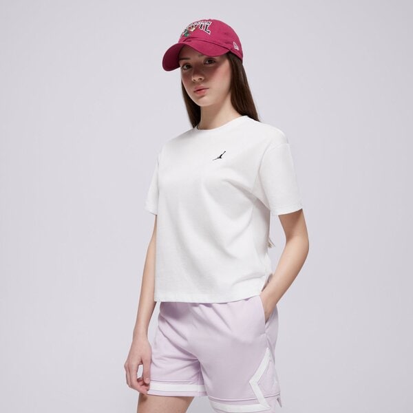 T krekli bērniem JORDAN T-SHIRT MJ BRKLYN ESSENTIALS SS TEE GIRL 45d311001 krāsa balta