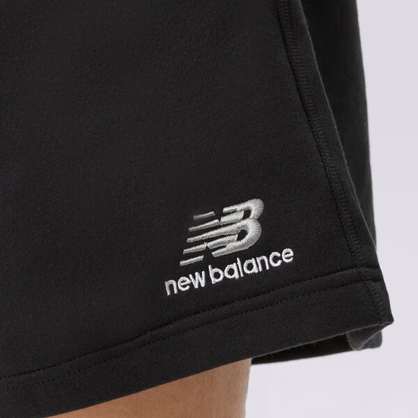 Vīriešu šorti NEW BALANCE ŠORTI NB ESSENTIALS UNI-SSENTIALS FLEECE SHORT us21500bk krāsa melna