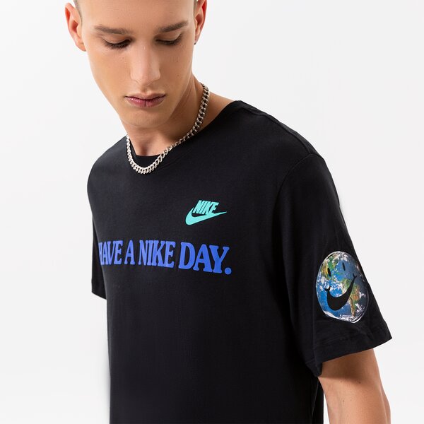 Vīriešu t krekli NIKE T-SHIRT dm6397-010 krāsa melna