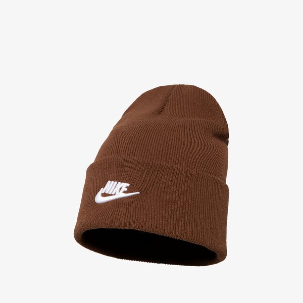 Sieviešu ziemas cepure NIKE CEPURE ZIEMAS U NSW BEANIE UTILITY FUTURA dj6224-259 krāsa brūna