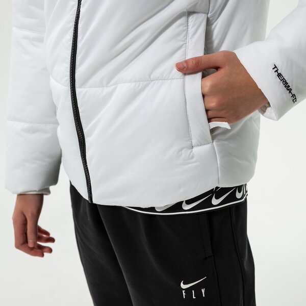 Sieviešu ziemas jaka NIKE JAKA ZIEMAS W NSW TF RPL CLASSIC TAPE JKT dj6997-100 krāsa balta