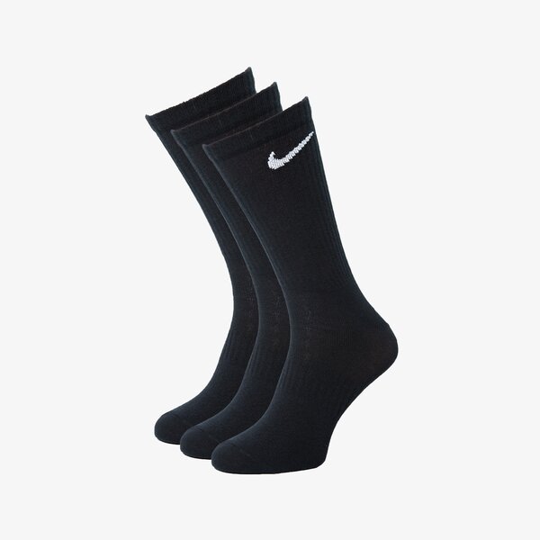 Sieviešu zeķes NIKE ZEĶES EVERYDAY 3PACK sx7676-010 krāsa melna