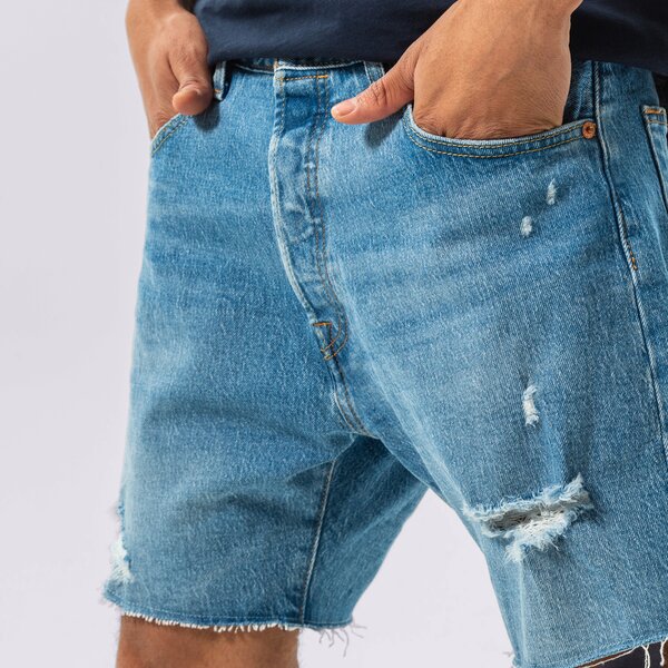 Vīriešu šorti LEVI'S ŠORTI 501 93 SHORTS 85221-0026 krāsa zila
