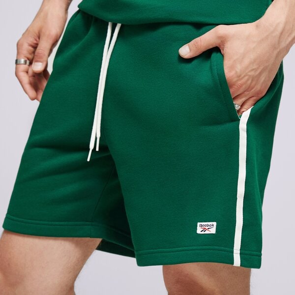 Vīriešu šorti REEBOK ŠORTI COURT SPORT SHORT 100075659 krāsa zaļa