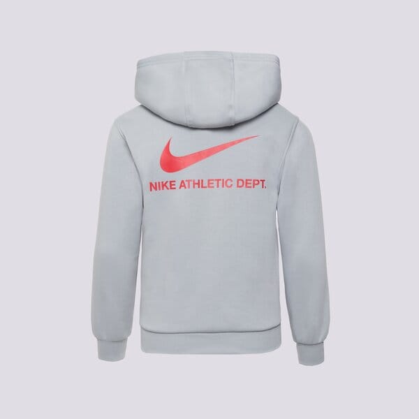 Džemperi bērniem NIKE  DŽEMPERIS AR KAPUCI    B NSW SI FLC PO HOODIE BB B hv6965-012 krāsa pelēka