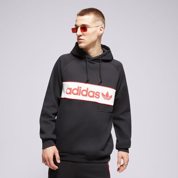 Vīriešu džemperis ADIDAS  DŽEMPERIS AR KAPUCI  NY HOODIE is5733 krāsa melna