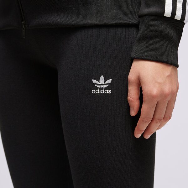 Sieviešu bikses ADIDAS BIKSES RIB FLARED PANT ii8056 krāsa melna