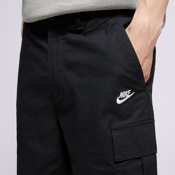 Vīriešu šorti NIKE ŠORTI M NK CLUB WVN CARGO SHORT fn3517-011 krāsa melna