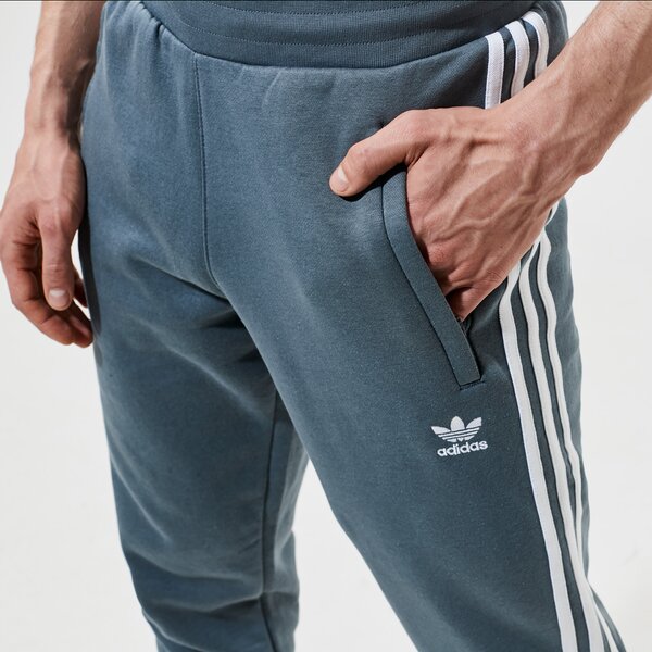 Vīriešu bikses ADIDAS BIKSES 3-STRIPES PANT gn3529 krāsa zila