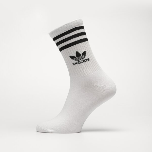 Sieviešu zeķes ADIDAS ZEĶES 3-PACK SOCKS CREW il5026 krāsa balta