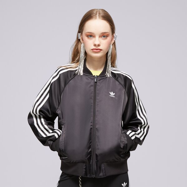 Sieviešu džemperis ADIDAS DŽEMPERIS SST BLOUSON iu2533 krāsa melna