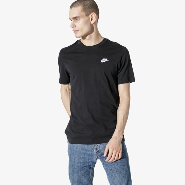 Vīriešu t krekli NIKE CORE T-SHIRT ar4997-013 krāsa melna