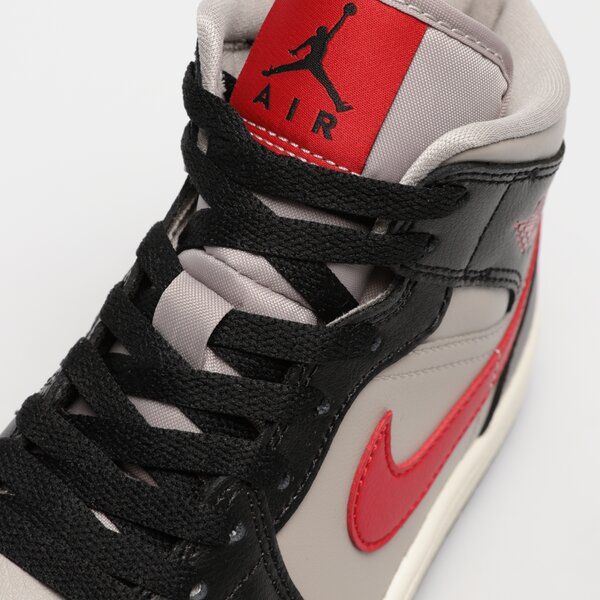 Sporta apavi sievietēm WMNS AIR JORDAN 1 MID bq6472-060 krāsa pelēka