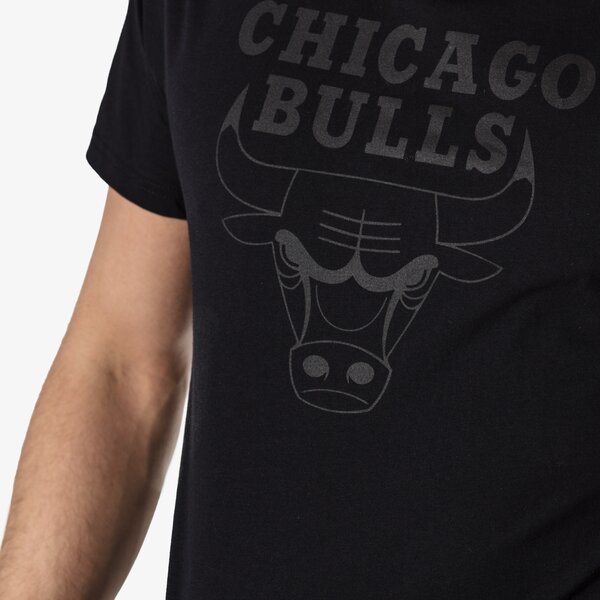 Vīriešu t krekli NEW ERA T-SHIRT SS NBA REMAINING BULLS CHICAGO BULLS BLKBLK 11546155 krāsa melna