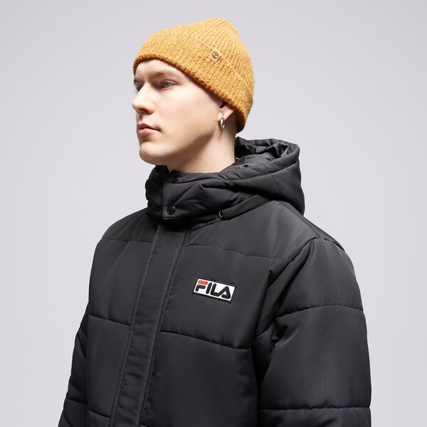 Ziemas jaka vīriešiem FILA JAKA MOUNTAIN PADDED JACKET fw21jdm014 krāsa melna