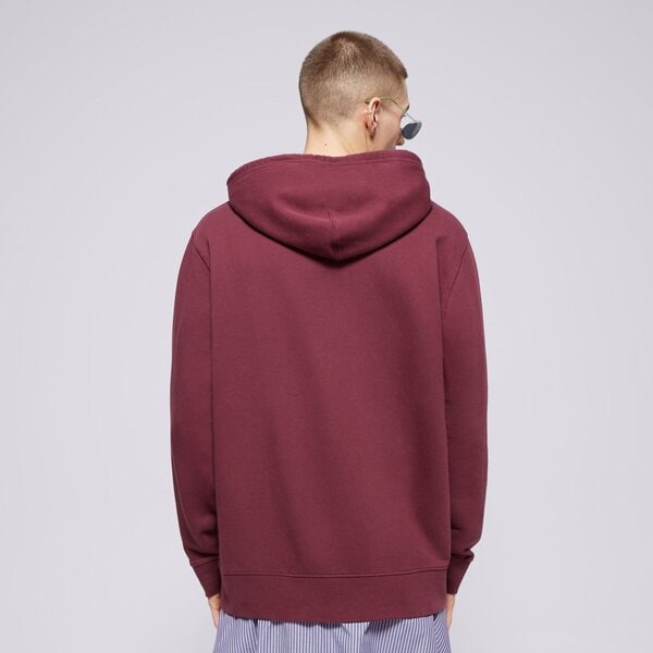 Vīriešu džemperis LEVI'S  DŽEMPERIS AR KAPUCI  THE ORIGINAL HM HOODIE REDS 34581-0044 krāsa bordo