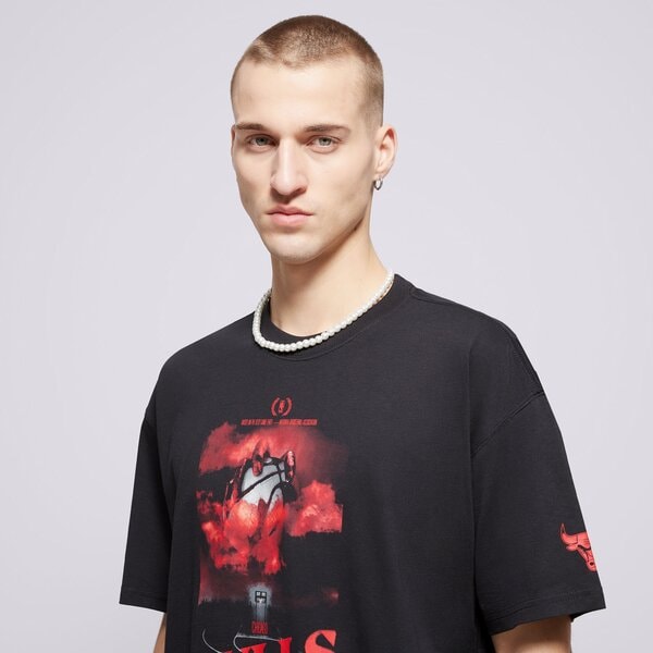 Vīriešu t krekli NIKE T-SHIRT CHI M NK CTS OGC HAL SS TEE hj2693-010 krāsa melna