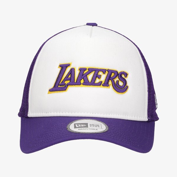 Vīriešu cepure ar nagu NEW ERA CEPURE TEAM ARCH TRUCKER LAKERS LOS ANGELES LAKERS T 60141674 krāsa balta