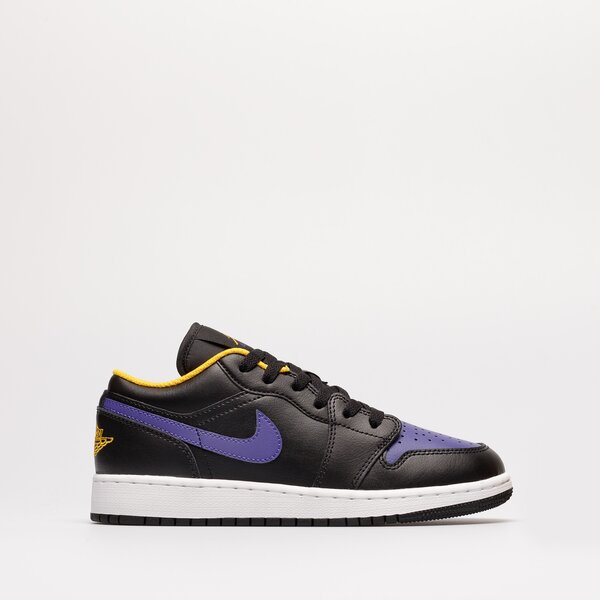 Sporta apavi bērniem AIR JORDAN 1 LOW BG  553560-075 krāsa melna