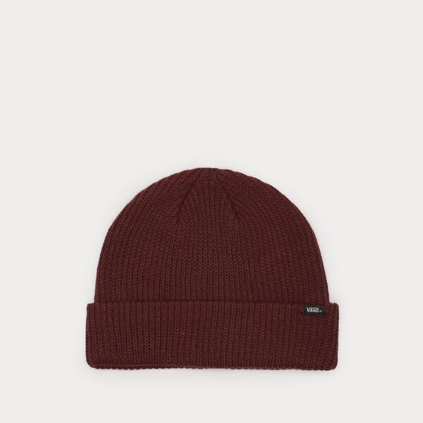 Sieviešu ziemas cepure VANS CEPURE MN CORE BASICS BEANIE vn000k9y4qu1 krāsa bordo