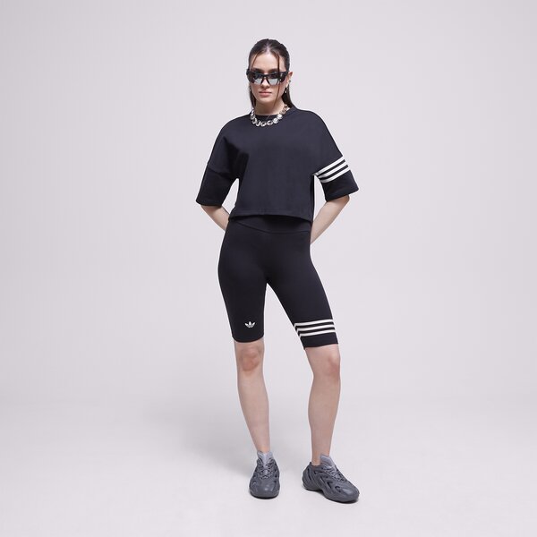 Krekli sievietēm ADIDAS T-SHIRT ADICOLOR NEUCLASSICS ib7310 krāsa melna