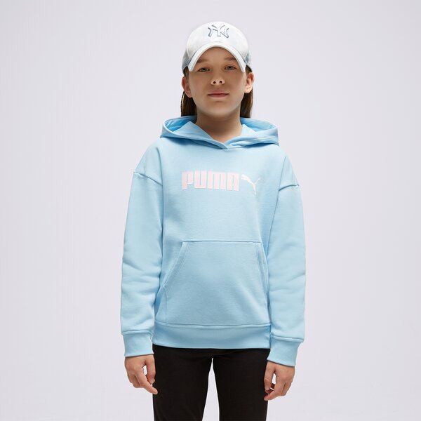 Džemperi bērniem PUMA  DŽEMPERIS AR KAPUCI    KEY BOYFRIEND HOODIE BLUE 62299821 krāsa zila