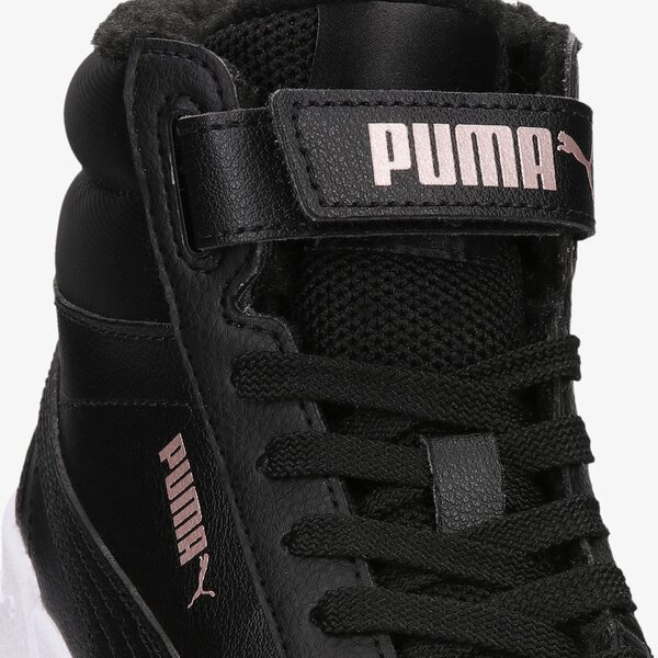 Sporta apavi bērniem PUMA CARINA MID FUR JR 30968301 krāsa melna