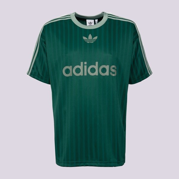 Vīriešu t krekli ADIDAS T-SHIRT ADICOLOR POLY T jp1028 krāsa zaļa