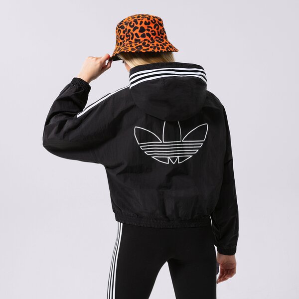 Sieviešu jaka ADIDAS JAKA WINDBREAKER hc2022 krāsa melna