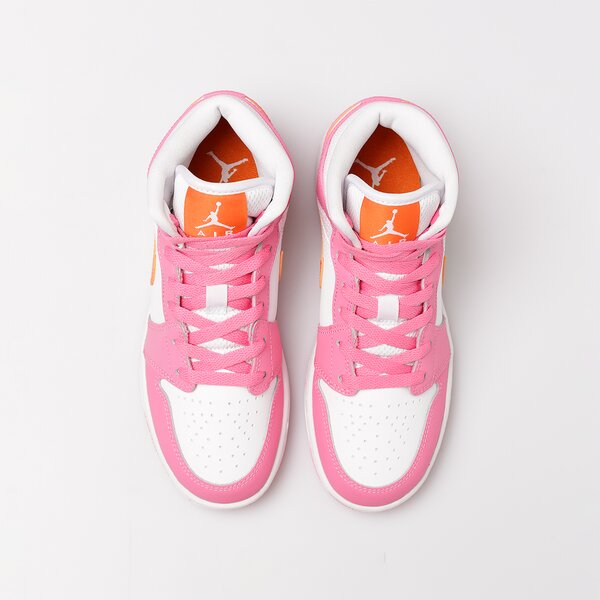 Sporta apavi bērniem AIR JORDAN 1 MID (GS) dx3240-681 krāsa balta