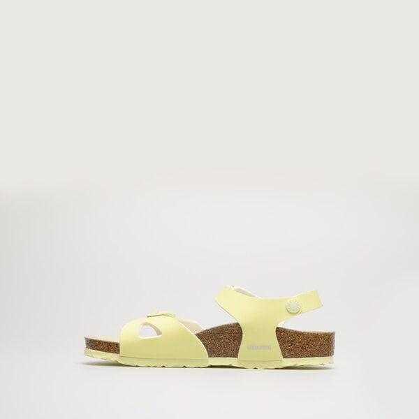 Bērnu BIRKENSTOCK RIO KIDS 1022185 krāsa dzeltena