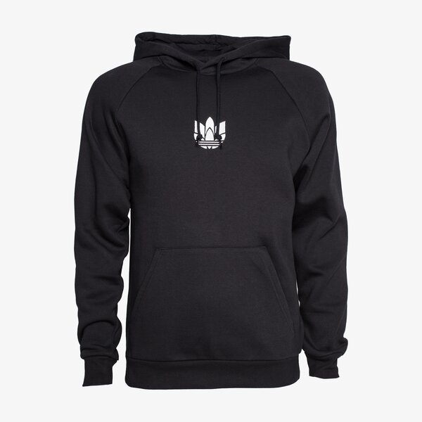 Vīriešu džemperis ADIDAS  DŽEMPERIS AR KAPUCI  3D TREFOIL HOOD gn3555 krāsa melna