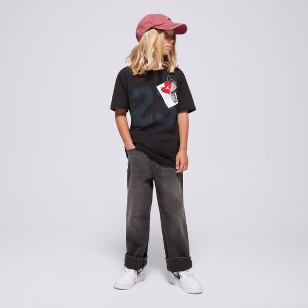 T krekli bērniem JORDAN T-SHIRT JDB AJ NEW WITH TAGS SS TEE BOY 95d372-023 krāsa melna