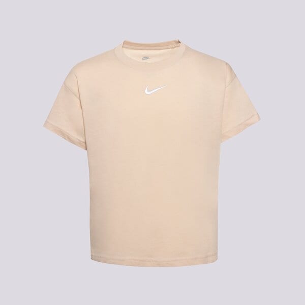 T krekli bērniem NIKE T-SHIRT G NSW TEE BOY ESSNTL LBR GIRL fz5539-126 krāsa bēša