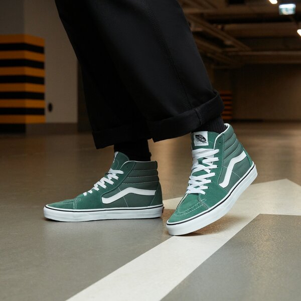 Sporta apavi vīriešiem VANS SK8 HI vn0a7q5nyqw1 krāsa zaļa