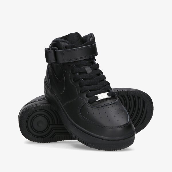 Sporta apavi bērniem NIKE AIR FORCE 1 MID LE dh2933-001 krāsa melna