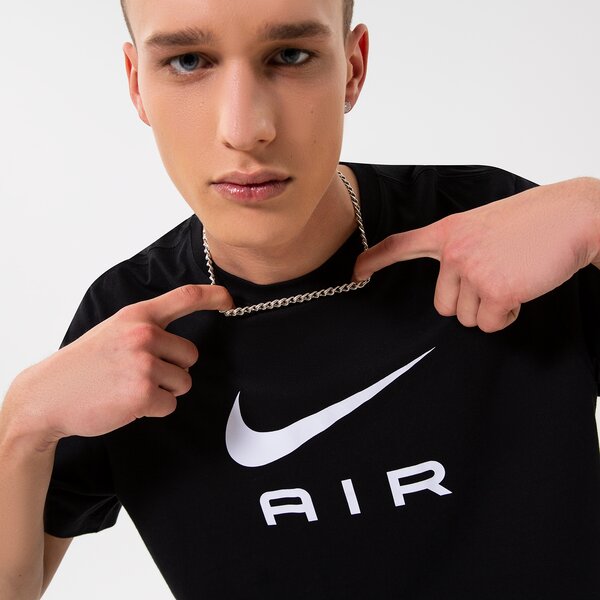 Vīriešu t krekli NIKE T-SHIRT M NSW AIR dr7803-010 krāsa melna