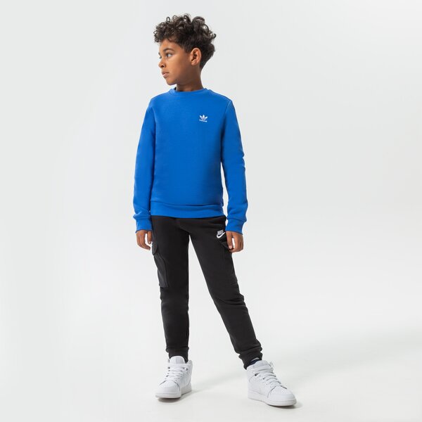 Bērnu bikses NIKE CLUB FLEECE CARGO JOGGERS JUNIOR BOY cq4298-010 krāsa melna