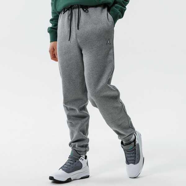 Vīriešu bikses JORDAN BIKSES ESSENTIAL FLEECE JOGGERS da9820-091 krāsa pelēka