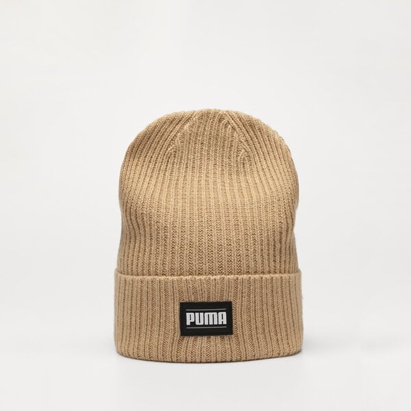 Sieviešu ziemas cepure PUMA CEPURE RIBBED CLASSIC CUFF BEANIE 024038 07 krāsa bēša