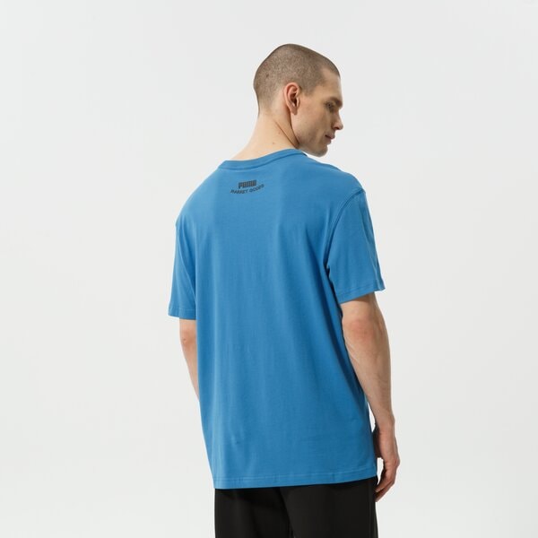 Vīriešu t krekli PUMA T-SHIRT PUMA X GARFIELD GRAPHIC TEE 534433 48 krāsa zila