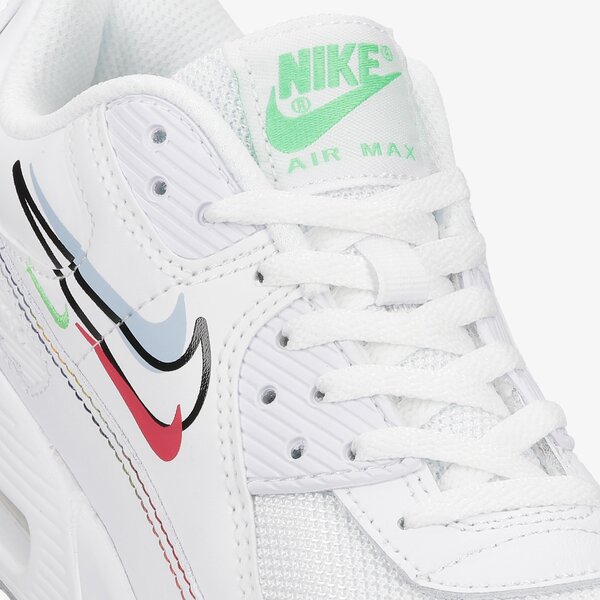 Sporta apavi bērniem NIKE AIR MAX 90 LEATHER  dn3730-100 krāsa balta